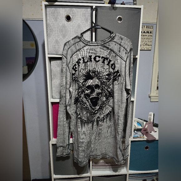 AFFLICTION Men's Reversible Long Sleeve - Picture 3 of 9